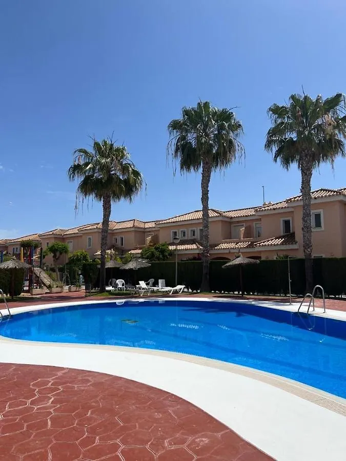 House Sleeps 6, Large Pool Walk To Beach Vera Spain